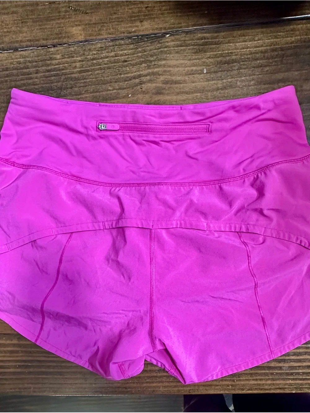 lululemon athletica high waist speed up shorts 4” size 6